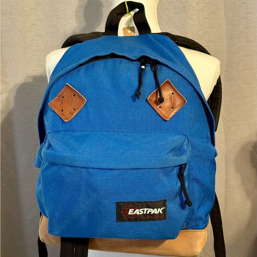Eastport leather bottom backpack